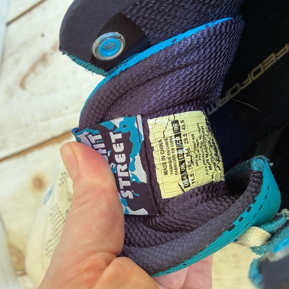 Under Armour Curry 2 Haight Street Blue & White Basketball Shoes hi-tops sz 11.5 - Picture 9 of 9